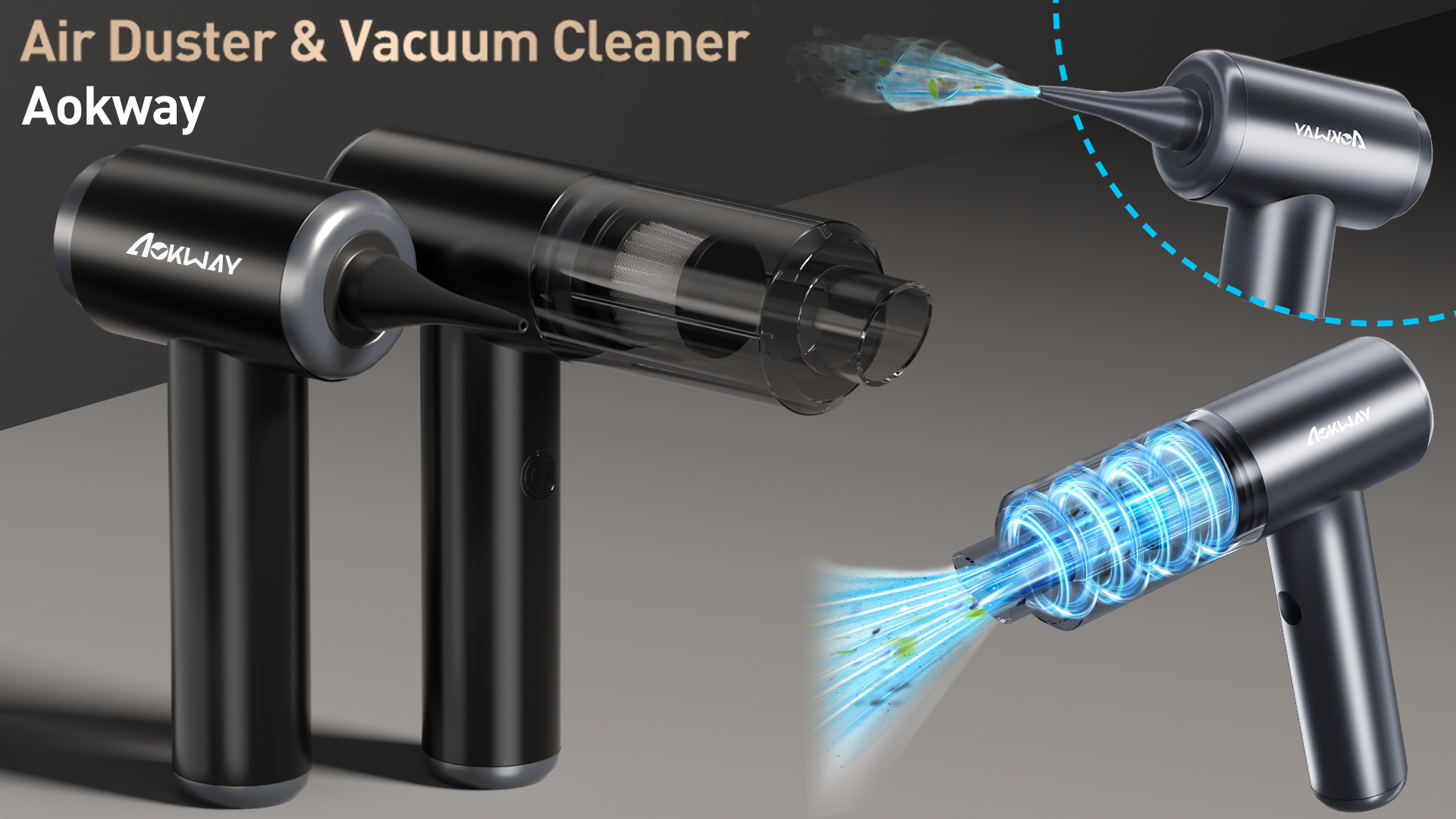 Amazon.com: aokway Mini Vacuum Cleaner for Car, 15000PA Powerful